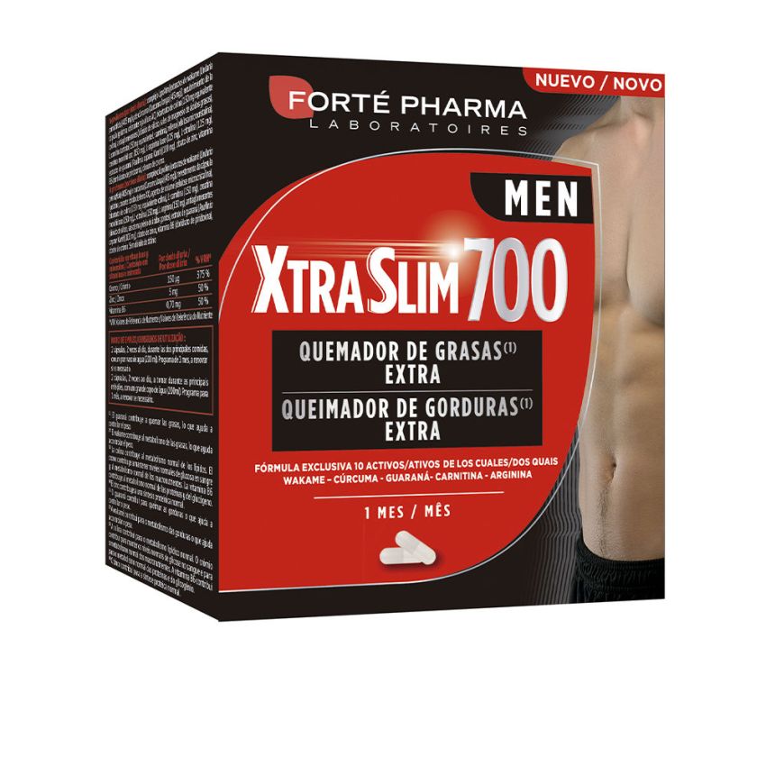 Xtraslim 700 Men Quemador De Grasas Extra - 120 Cápsulas