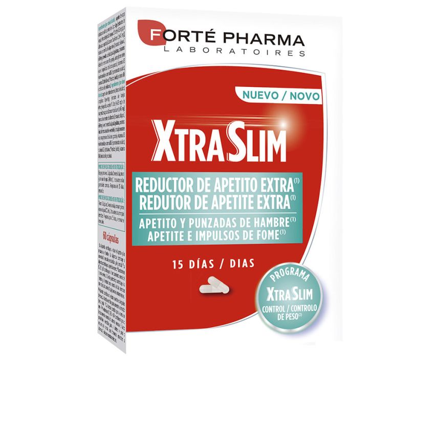 Xtraslim Reductor De Apetito Extra - 60 Cápsulas