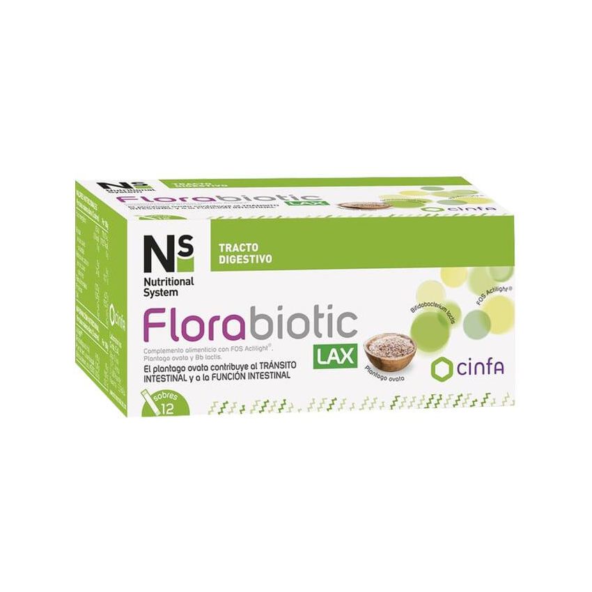 N+S N S Florabiotic Lax 12 Sobres