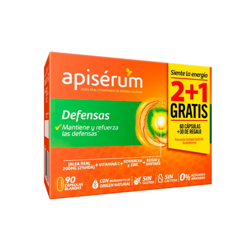 Apisérum Defenses Pack 3 Months 90 Capsules