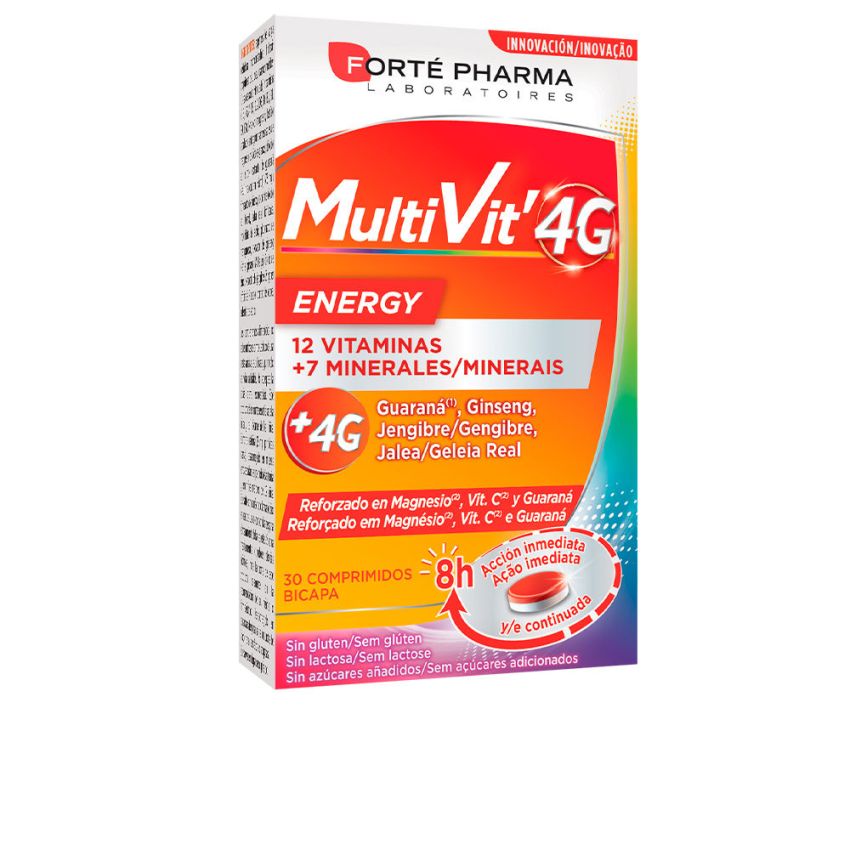 Multivit 4G Energy - 30 Comprimidos
