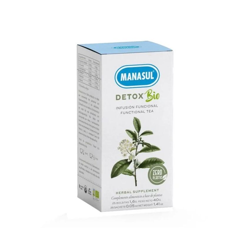 Manasul Detox Bio 25 Sachets