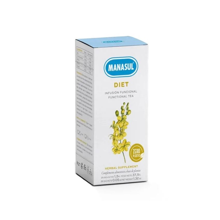 Manasul Diet Bio 25 Sachets 37,5G