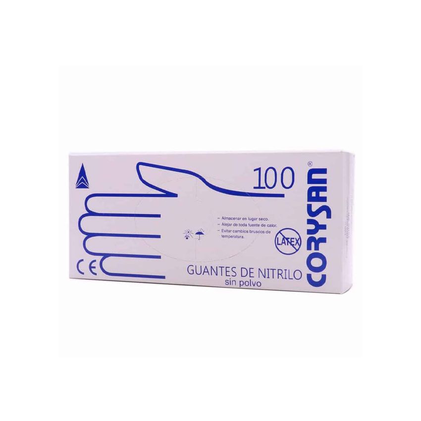 Gants En Nitrile Corysan T/Xp 100U
