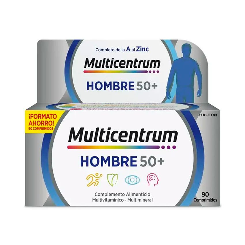 Multicentrum Men 50+ 90 Comprimés