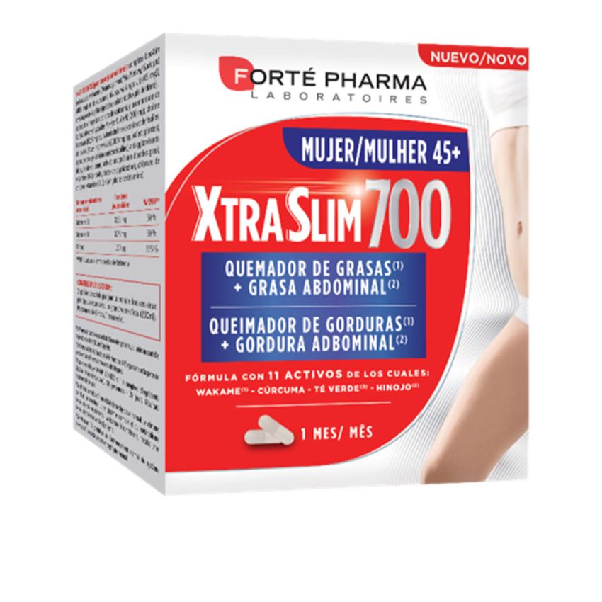 Xtraslim 700 Mujer 45+ Quemador De Grasas - 120 Cápsulas