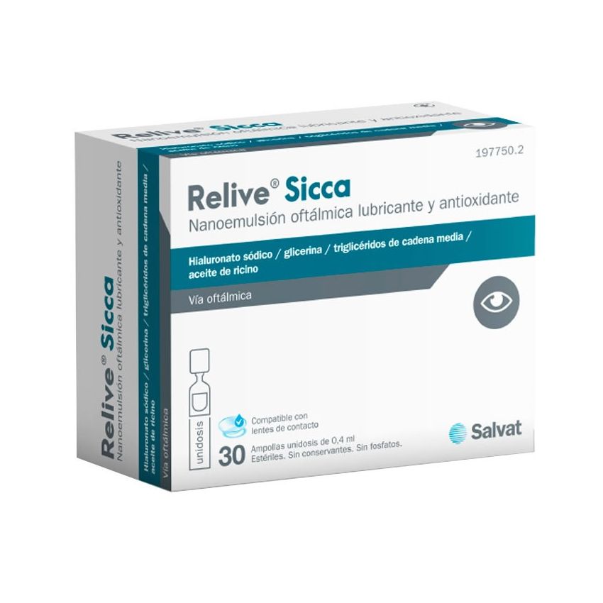Relive Sicca 30 Ampoules