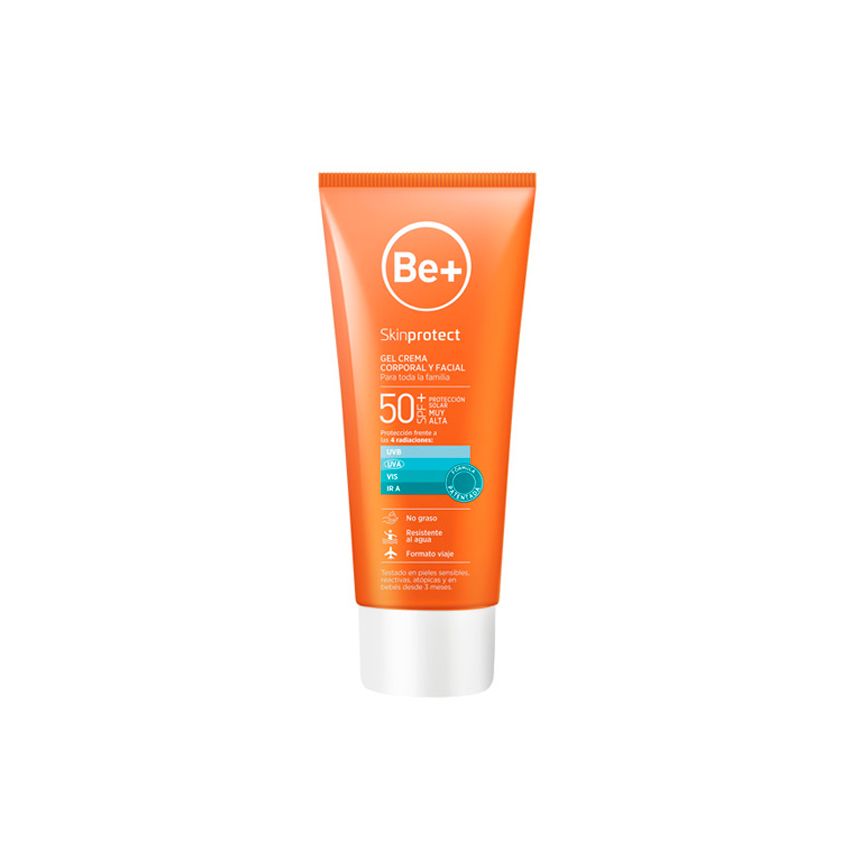 Be+ Skin Protect Gel Crème Corps Et Visage Spf50+ 100Ml