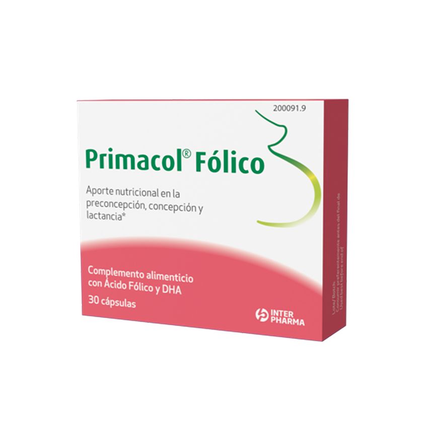 Interpharma Primacol Folic 30 Capsules