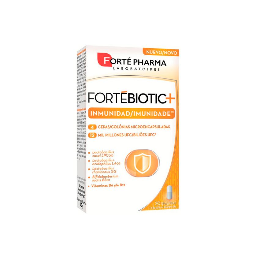 Forté Pharma Fortebiotic+ Immunité 20 Capsules