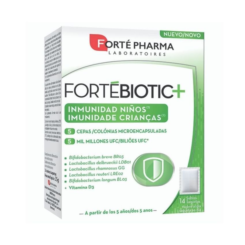 Fortébiotic+ Immunité Enfants 14 Enveloppes