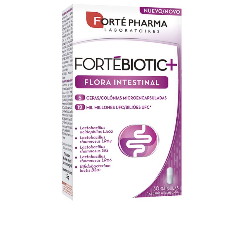 Flore Intestinale Fortébiotique - 30 Cápsulas