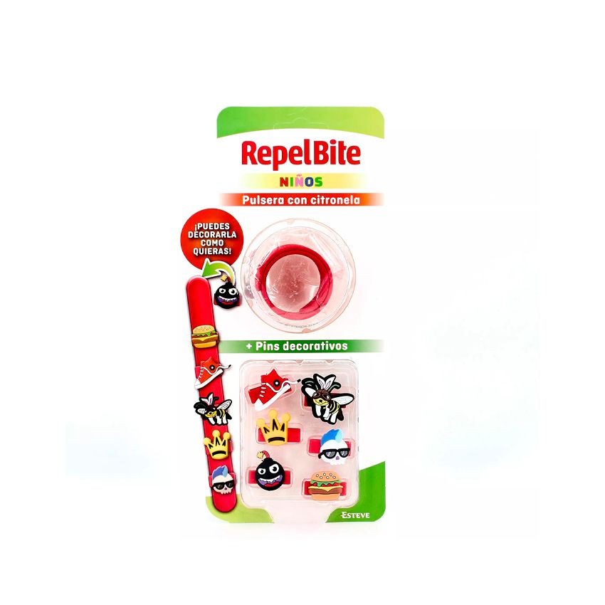 Repel Bite Bracelet Pour Enfants + Épingles Décoratives