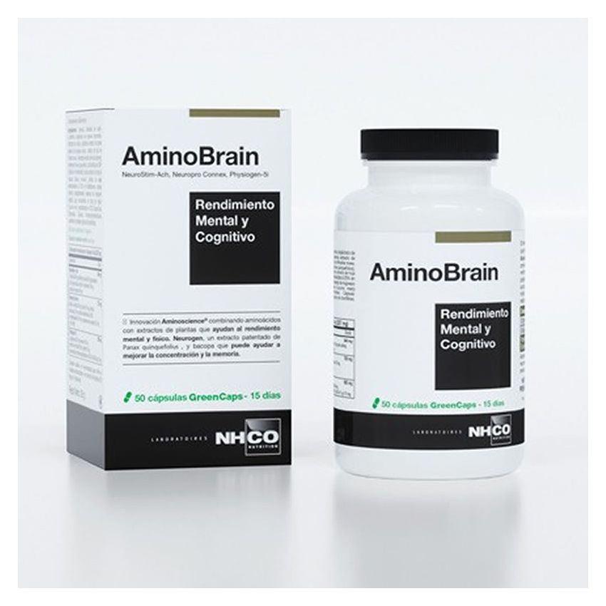 Nhco-Aminobrain - Performance Mentale Et Cognitive - 50 Gélules