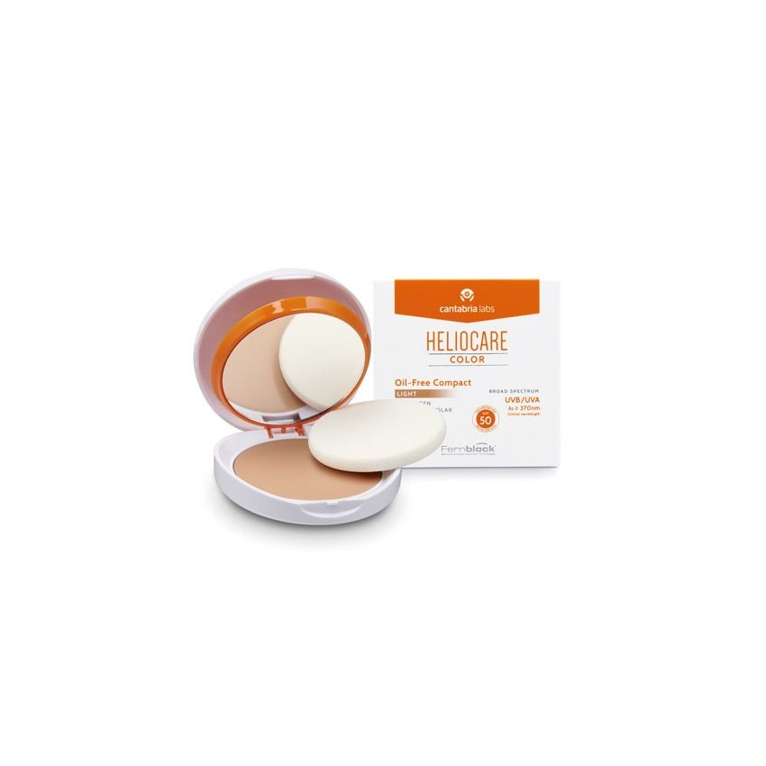 Heliocare Color Oil Free Compact Make Up Spf50 Light 10G