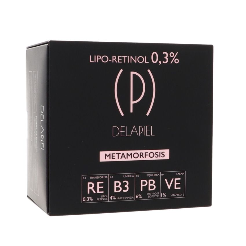 Delapiel Ampoules Métamorphose Lipo-Rétinol 0,3% 15X2Ml