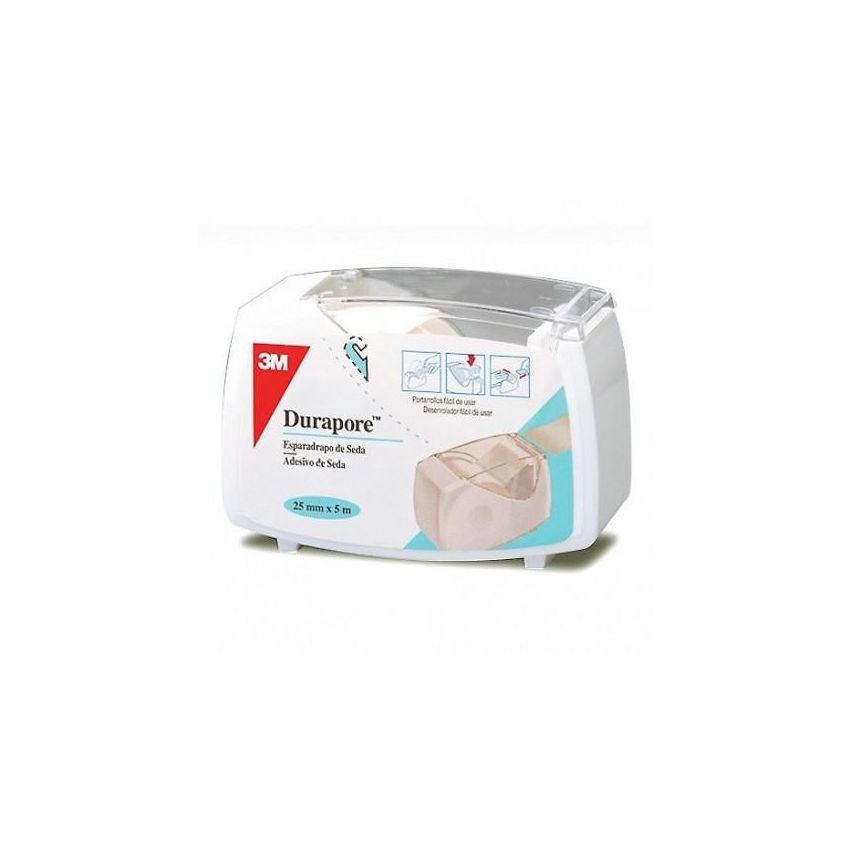 Esparadrapo Duraporede Seda Portarro 5 X 2,5 Cm 3M