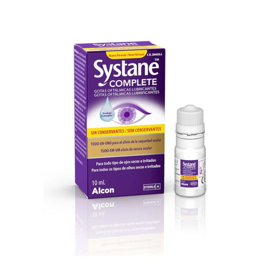 Systane Complete Gouttes Lubrifiantes Pour Les Yeux 10Ml