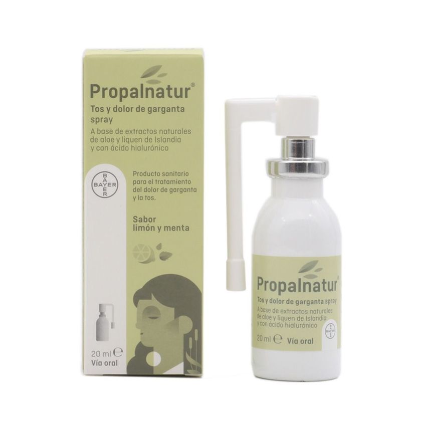 Propalnatur Spray Toux Et Mal De Gorge Saveur Citron Et Menthe 20Ml