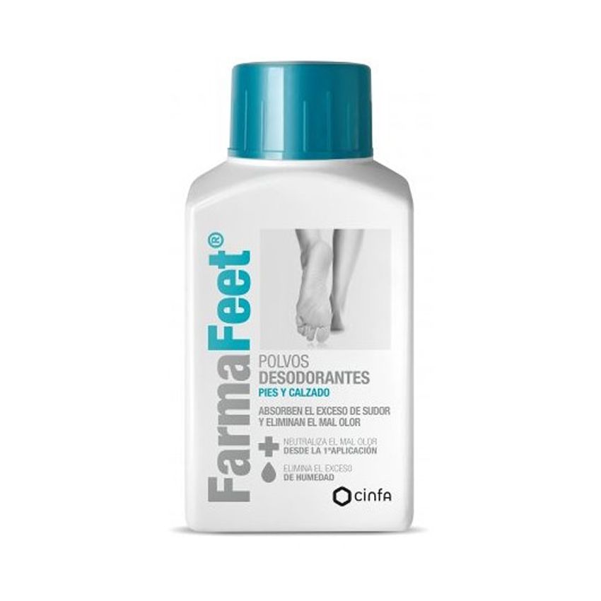Cinfa Farmafeet Poudre Déodorante Pour Les Pieds 75G