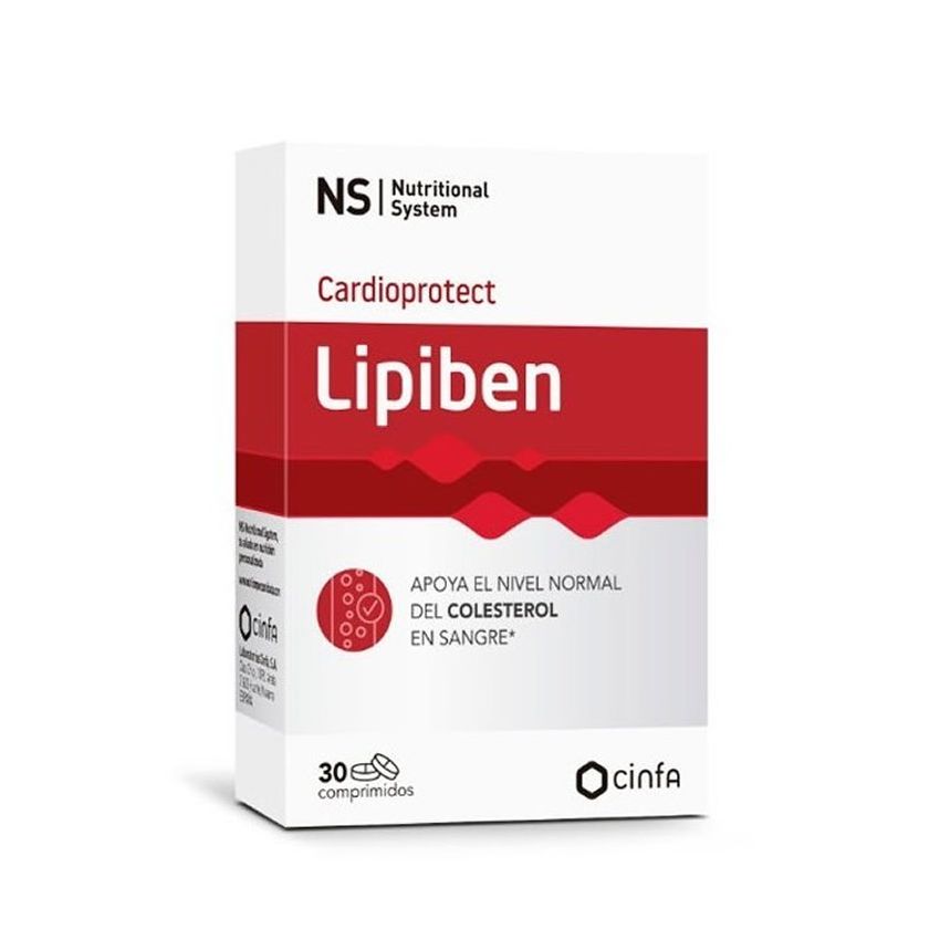Ns Cardioprotect Lipiben 30 Comprimés