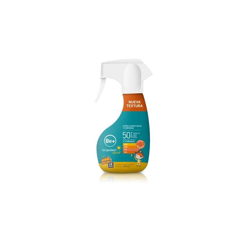 Be+ Skinprotect Visage Et Corps Enfant Spf 50+ 250 Ml