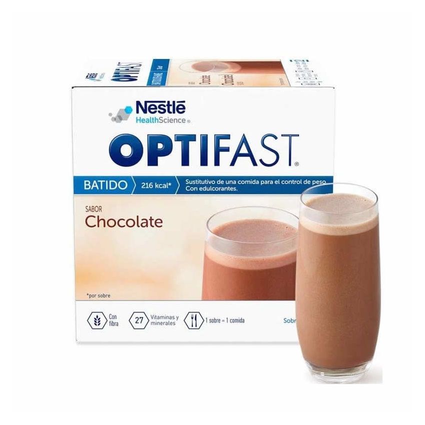 Optifast Chocolate Shake 12 Enveloppes X55G