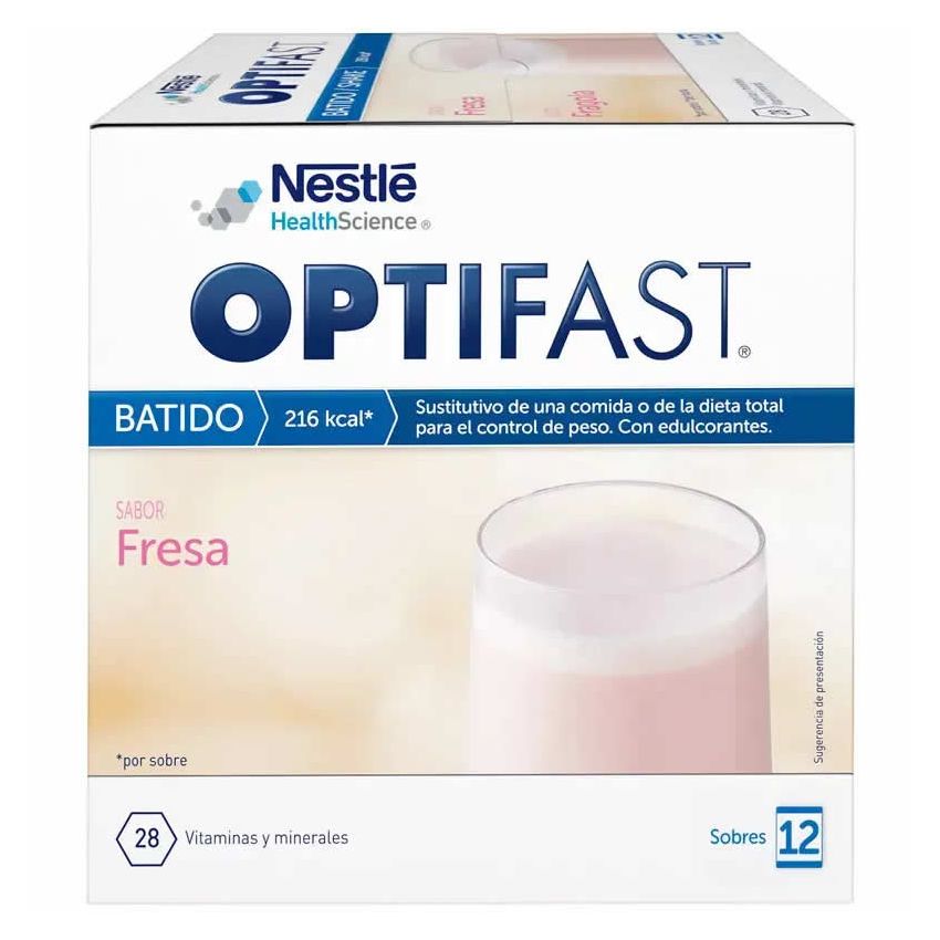 Optifast Smoothie Fraise 12X55G