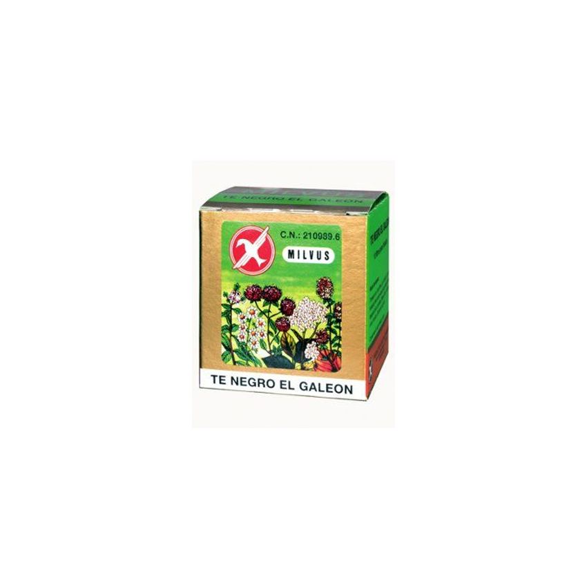 Milvus Black Tea El Galeon 10 Filtres