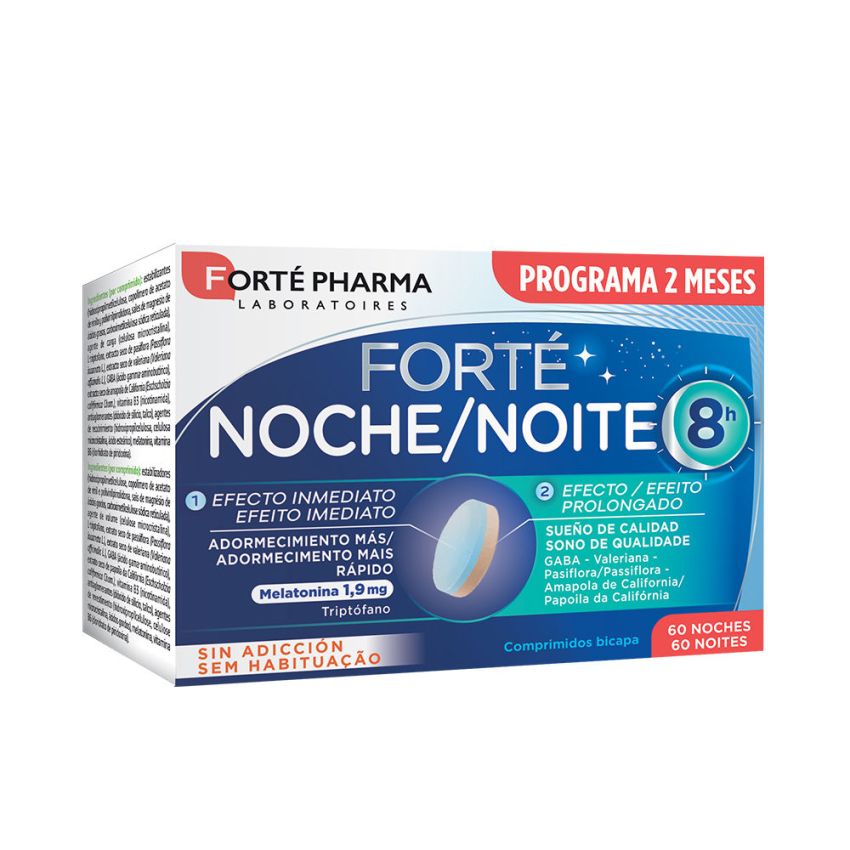 Forté Nuit 8 H Engourdissement Plus Rapide - 60 Comprimidos