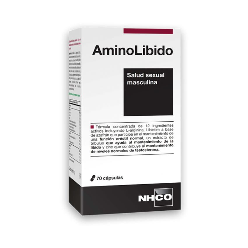 Nhco - Aminolibido - Santé Sexuelle Masculine - 70 Capsules