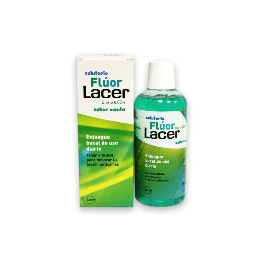 Lacer™ Fluor Goût Menthe 500Ml