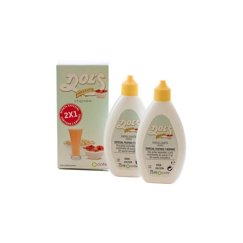 Cinfa Dols Édulcorant Liquide 75+75Ml