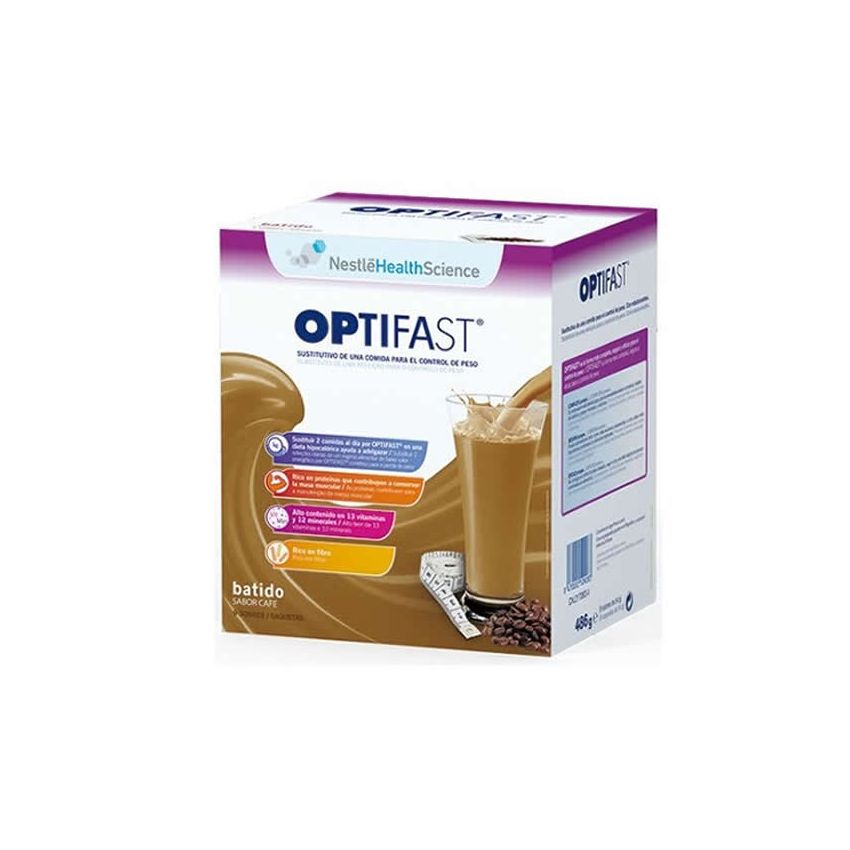 Optifast Coffee Flavored Smoothie 9 Units