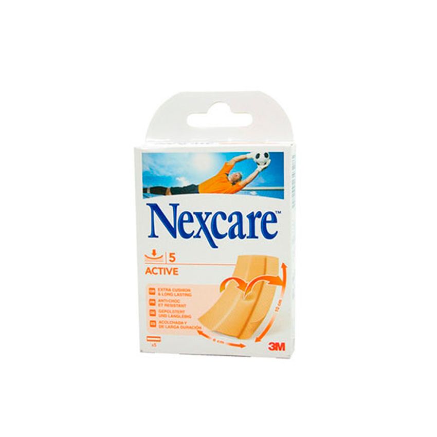 Nexcare Active Strips 5 Bandes 10X6Cm