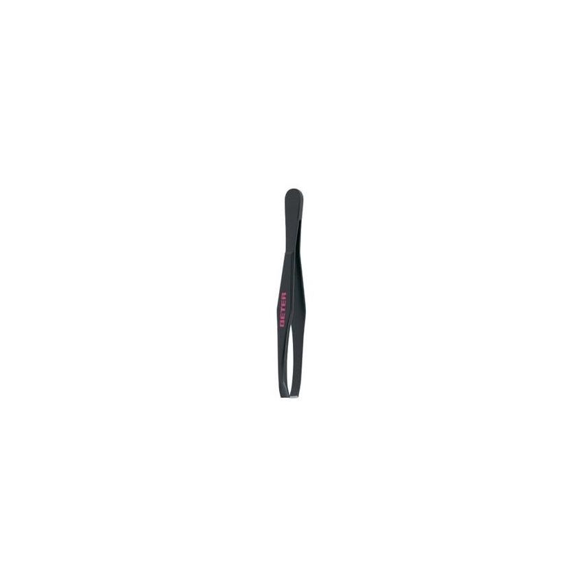 Beter Straight Black Hair Removal Tweezers
