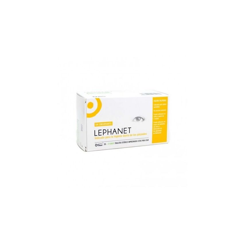 Lephanet Hygiène Des Paupières Et Cils 30+12 Lingettes