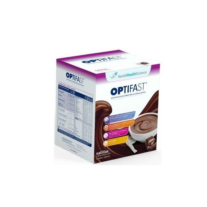 Optifast Crèmes Saveur Chocolat 9 Sachets