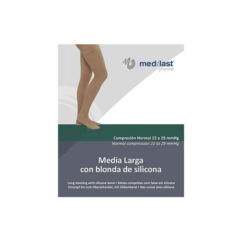 Bas Longs Medilast Blanc Blonda Eg R110
