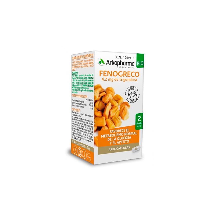 Arkopharma Fenugreek 48 Capsules