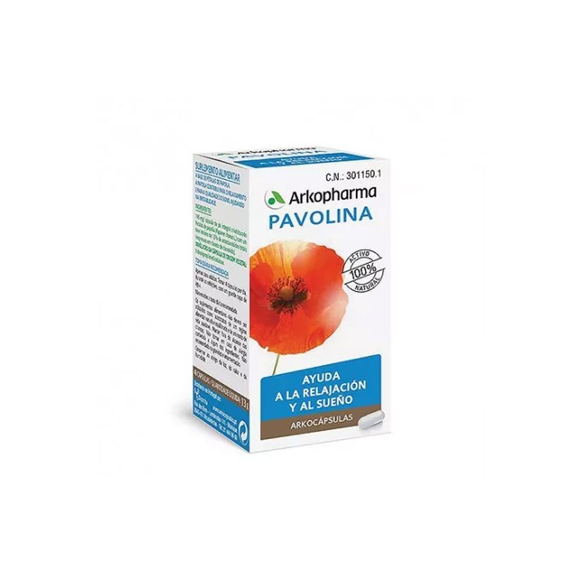Arkopharma Arkocapsulas Pavolina 48 Capsules