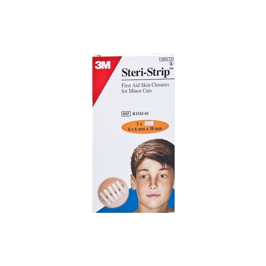 3M Steri-Strip Sutura 38 X 6 Mm R 1542F