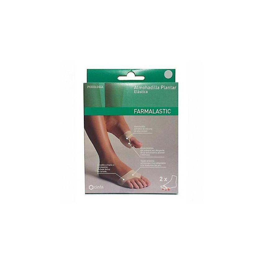 Almohadilla Plantar Farmalastic Elástica Talla Mediana