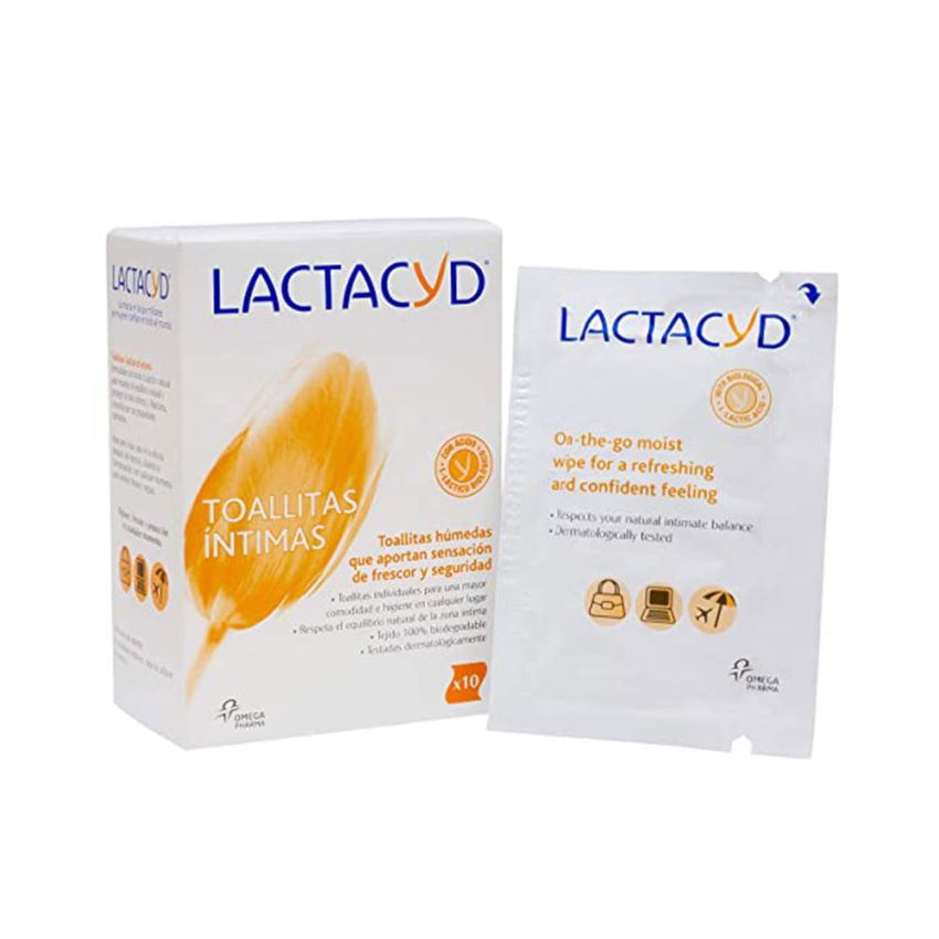 Lactacyd Lingettes Intimes - 10 U