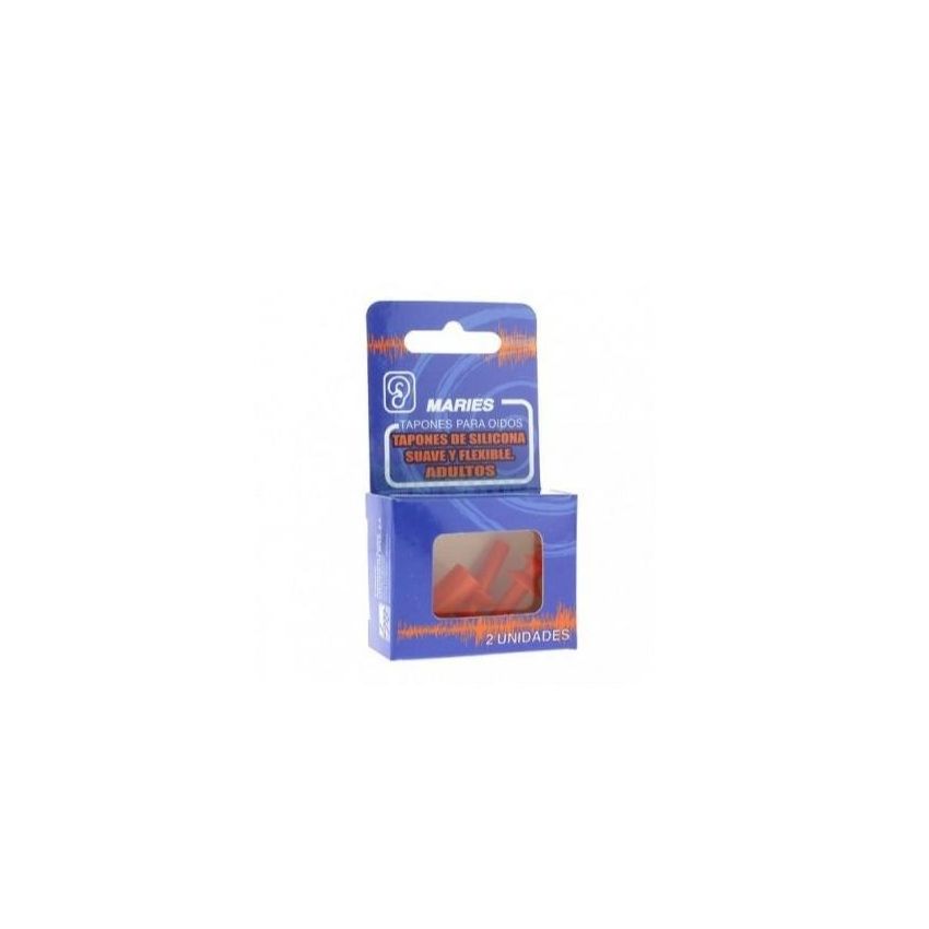 Maries Silicone Earplugs Adult 2Pcs
