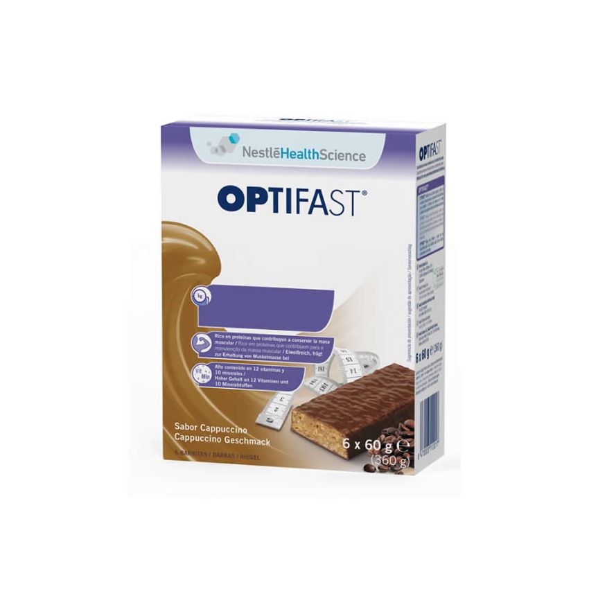Optifast Saveur Cappuccino 6 Barres