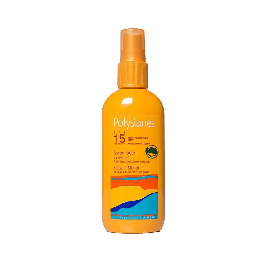 Klorane Polysianes Spf15 Spray 125Ml