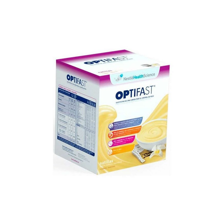 Optifast Crèmes Saveur Vanille 9 Sachets
