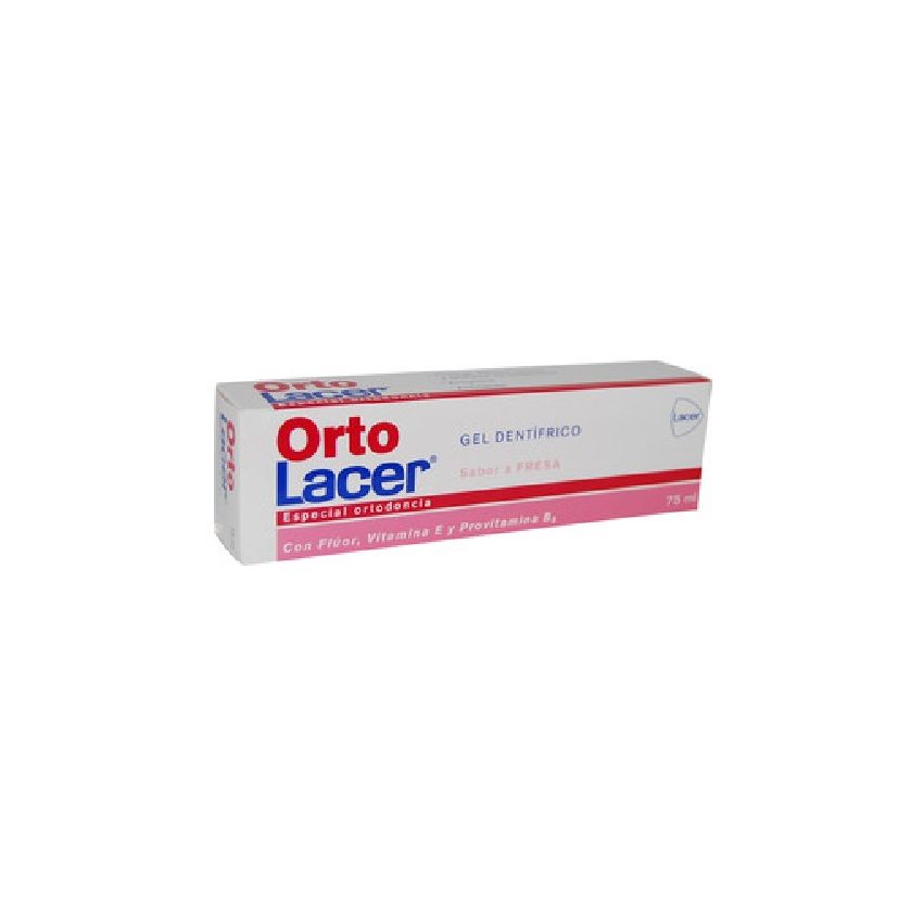 Ortolacer Gel Dentaire Sabor Fresa 75Ml
