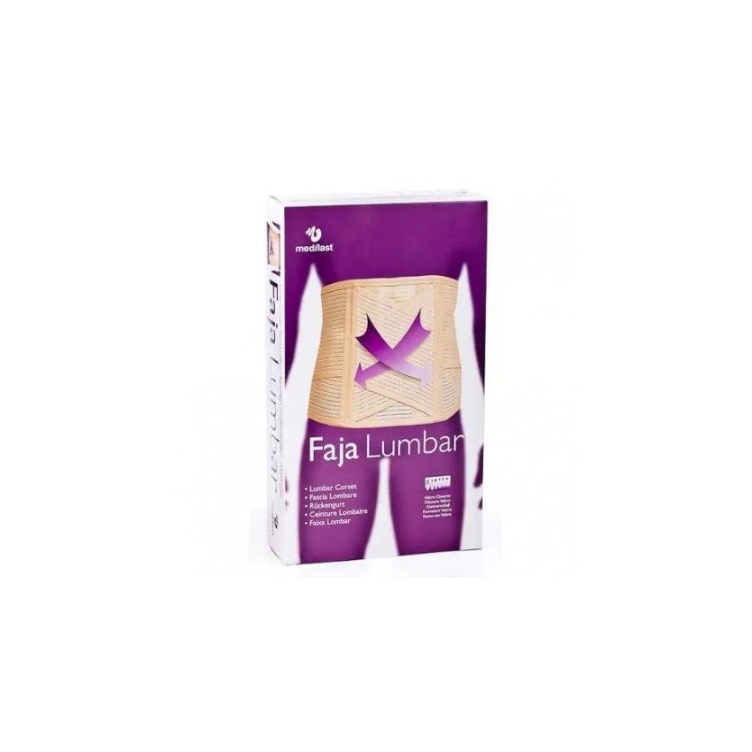 Faja Medilast Lumbar Talla 4 Velcro 95-105 Cm